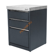 Модуль уличной кухни SMART-600 Стол с тремя ящиками (HS-KU03-SY600) Helios Модуль уличной кухни SMART-600 Стол с тремя ящиками (HS-KU03-SY600) Helios