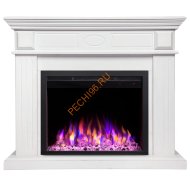 Электрокамин RealFlame LEDA 25,5 WT с очагом Saphir 25,5 Электрокамин RealFlame LEDA 25,5 WT с очагом Saphir 25,5