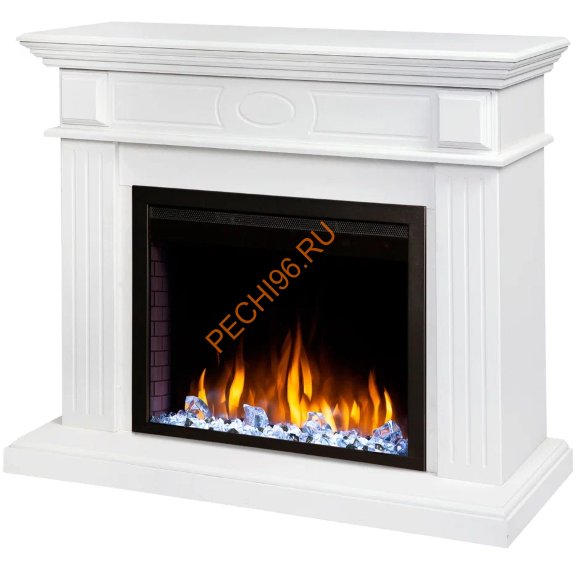 Электрокамин RealFlame LEDA 25,5 WT с очагом Saphir 25,5