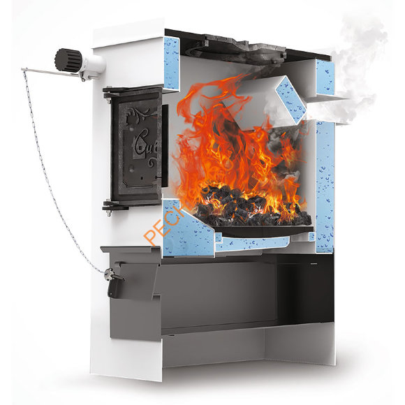 Твердотопливный котел водогрейный Сибирь 8 ТПЭ (3 кВт) Твердотопливный котел водогрейный Сибирь 8 ТПЭ (3 кВт)