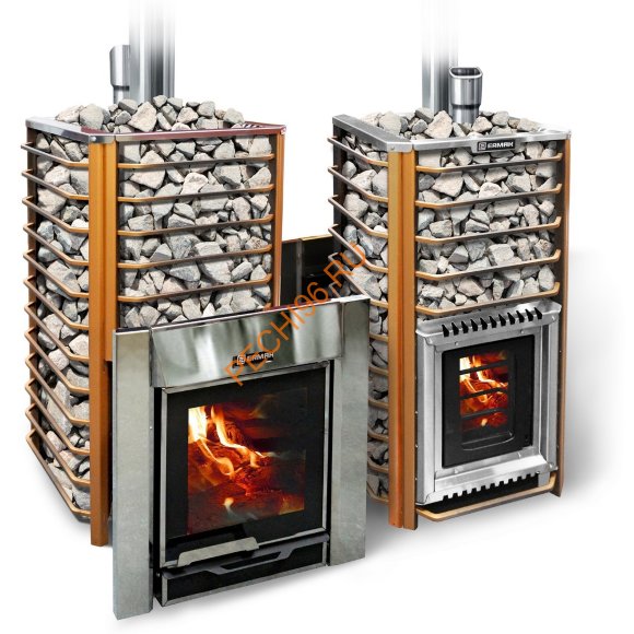 Печь банная Ермак Сетка-Люкс 24 нержавейка