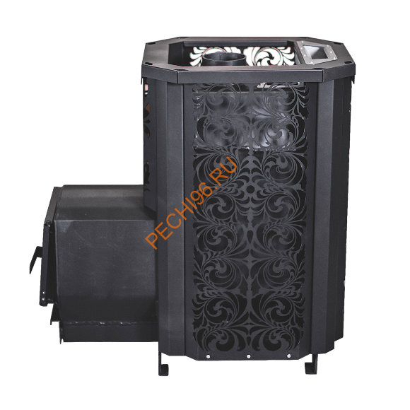 Печь банная Сталь-Мастер PROHARD 30L 2025 Хохлома дверца ДС