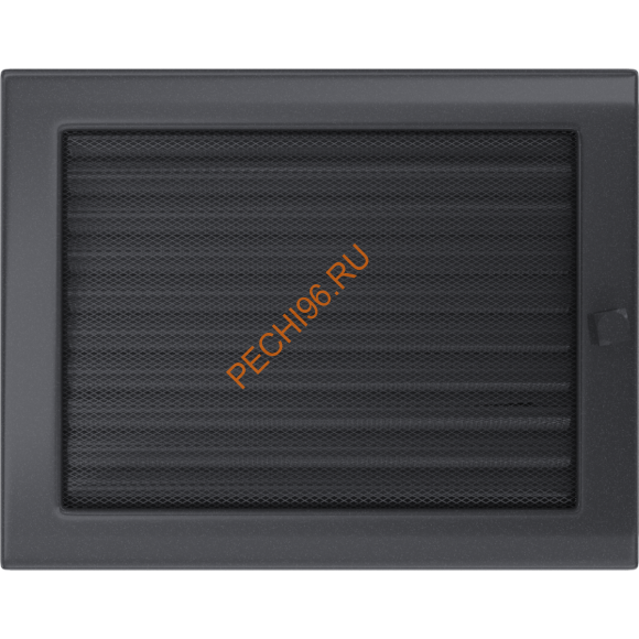 Вентиляционная решетка Kratki 30GX 170х300 мм графит