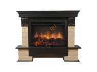 Электрокамин Electrolux EFP/P-3020LS с порталом Firelight Forte 30U угловой, камень бежевый, темный дуб Электрокамин Electrolux EFP/P-3020LS с порталом Firelight Forte 30U угловой, камень бежевый, темный дуб