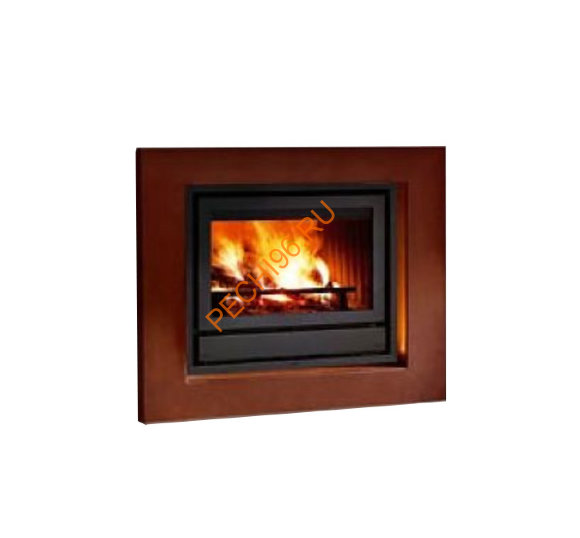 Дровяной камин EdilKamin BIX BOX CORTEN с топкой CRISTAL 76