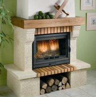 Дровяной камин CHAZELLES СS10 с топкой SOLO D70 Дровяной камин CHAZELLES СS10 с топкой SOLO D70