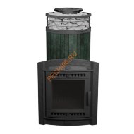 Печь банная Атмосфера XL Верде Гватемала ламель+сетка