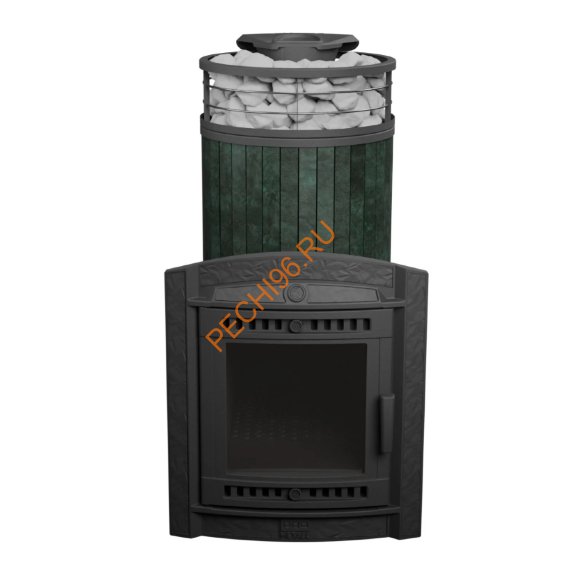 Печь банная Атмосфера XL Верде Гватемала ламель+сетка Печь банная Атмосфера XL Верде Гватемала ламель+сетка