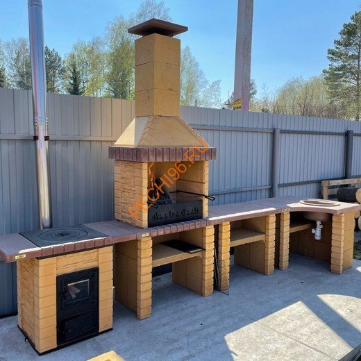 Секция для дымохода Барбекю центр Секция для дымохода Барбекю центр