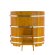 Купель для бани BentWood овальная из лиственницы Рустик, 0,80х1,42 м