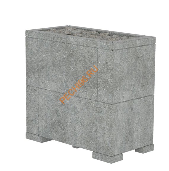 Электрическая печь КОСТЁР City Wall 6 Stone, Талькохлорит