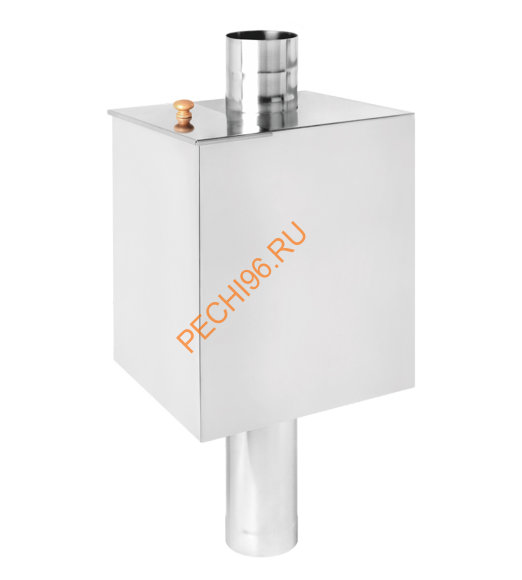 Бак на трубе Везувий нержавейка 80л d120 (AISI 439) прямоугольный Бак на трубе Везувий нержавейка 80л d120 (AISI 439) прямоугольный