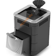 Печь банная ТМФ Гейзер Микра 2017 Inox ДН ЗК антрацит