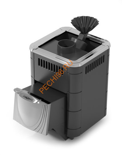 Печь банная ТМФ Гейзер Микра 2017 Inox ДН ЗК антрацит Печь банная ТМФ Гейзер Микра 2017 Inox ДН ЗК антрацит