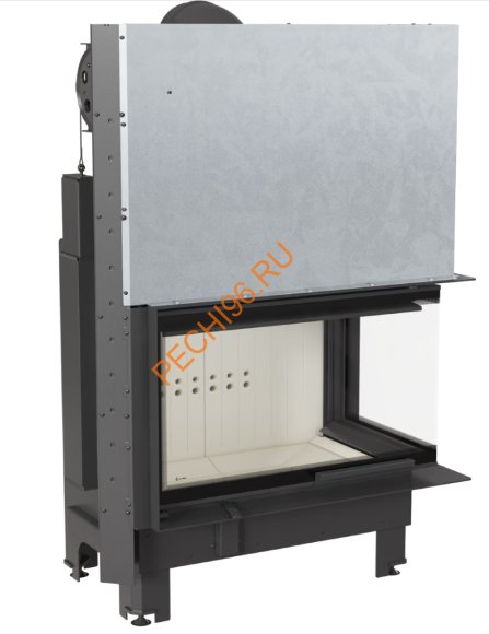 Каминная топка Kratki MBO/P/BS/G, 15 кВт