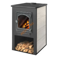 Печь-Камин Этна ДТ-4С Бежевый
