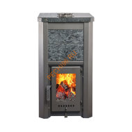 Печь банная Варвара Сказка Дуэт КТК, пироксенит, нержавеющая сталь 6 мм