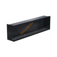 Биокамин угловой 1900х500х300 мм, стекло тонированное Биокамин угловой 1900х500х300 мм, стекло тонированное