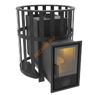 Печь банная Березка Викинг 24 Д-2, сетка
