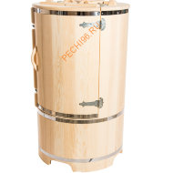 Фитобочка НКЗ кедровая круглая со скосом