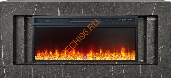 Электрокамин Royal Flame Line 42, SFT Stone Touch Серый мрамор, с очагом Vision 42 LED