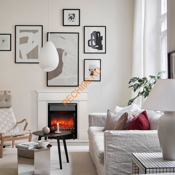 Электрокамин RealFlame Selena STD WT с очагом FOBOS Lux BL RC Электрокамин RealFlame Selena STD WT с очагом FOBOS Lux BL RC