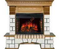 Электрокамин Royal Flame Pierre Luxe дуб/белый с очагом Dioramic 25 LED FX Электрокамин Royal Flame Pierre Luxe дуб/белый с очагом Dioramic 25 LED FX