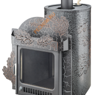 Печь банная Ферингер Малютка ПФ в кожухе Дубы