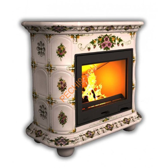 Печь-камин КимрПечь Прованс угловой Лето Печь-камин КимрПечь Прованс угловой Лето