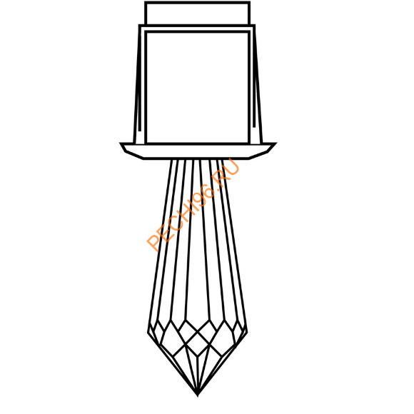 Светильник-кристалл HARVIA для паровой бани ZVK-534