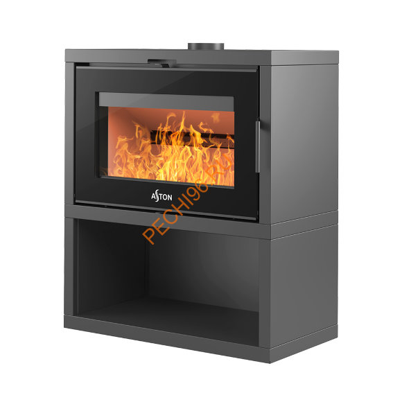 Печь-камин ASTON «SENATOR» BLACK
