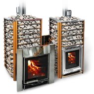 Печь банная Ермак Сетка-Люкс 30 нержавейка