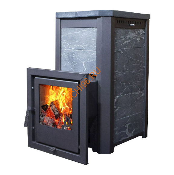 Печь банная Варвара Сказка, талькохлорит, сталь 6 мм Печь банная Варвара Сказка, талькохлорит, сталь 6 мм