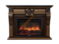 Электрокамин Electrolux EFP/P-3020LS с порталом Firelight Vittoriano 30, темный дуб с патиной Электрокамин Electrolux EFP/P-3020LS с порталом Firelight Vittoriano 30, темный дуб с патиной