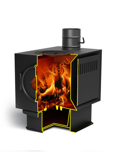 Печь отопительная ТМФ Золушка 2016