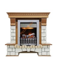 Электрокамин Dimplex Pierre Luxe с очагом Danville Chrome FB2 дуб/ белый Электрокамин Dimplex Pierre Luxe с очагом Danville Chrome FB2 дуб/ белый