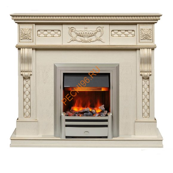 Электрокамин Dimplex Corsica с очагом Chesford слоновая кость Электрокамин Dimplex Corsica с очагом Chesford слоновая кость