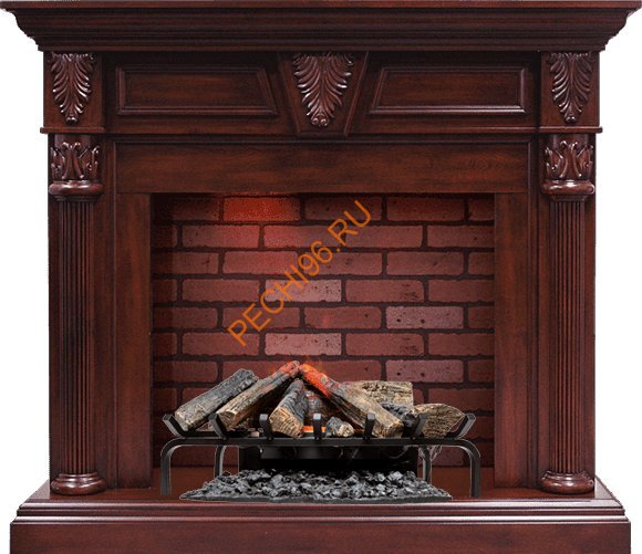 Электрокамин Dimplex Sheffield с очагом Silverton темная вишня