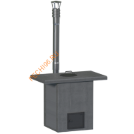 Печь-тандыр Хан Графит