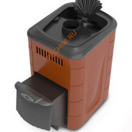 Печь банная ТМФ Гейзер Мини 2016 Inox ДА ЗК терракота