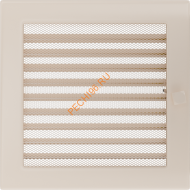 Вентиляционная решетка Kratki 22KX 220х220 мм кремовый
