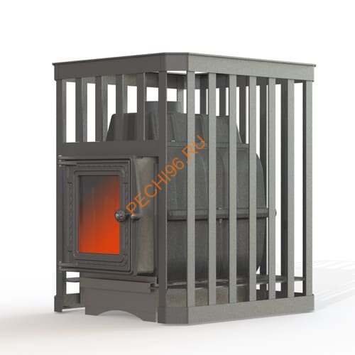 Печь банная FireWay ПароВар 24 сетка-ковка (201) б/в