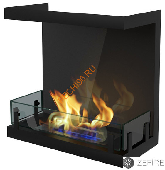 Биокамин ZeFire STANDART торцевой 500 со стемалитом