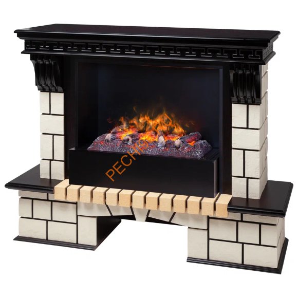 Электрокамин RealFlame Stone 26 AO с Black вставкой + 3D Cassette 630 Электрокамин RealFlame Stone 26 AO с Black вставкой + 3D Cassette 630