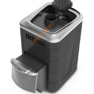 Печь банная ТМФ Гейзер Мини 2016 Inox ДН ЗК антрацит