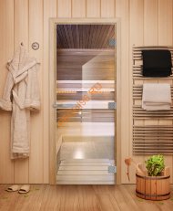 Дверь стеклянная DoorWood Эталон, 2000х800 мм, стекло прозрачное 10 мм Дверь стеклянная DoorWood Эталон, 2000х800 мм, стекло прозрачное 10 мм