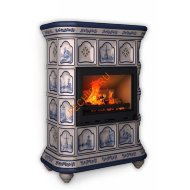 Печь-камин КимрПечь Истра пристенный Голландия Печь-камин КимрПечь Истра пристенный Голландия