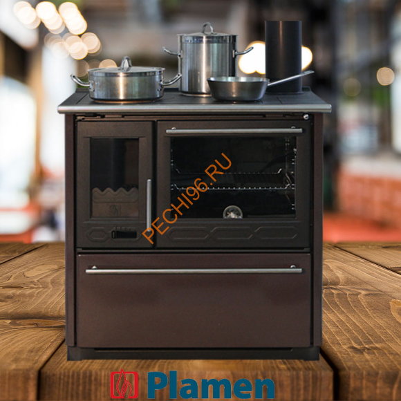 Чугунная печь-плита PLAMEN TERMO GLAS