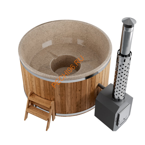 Купель Polarspa ECOLINE LIGHT 195 HOT термососна светлая