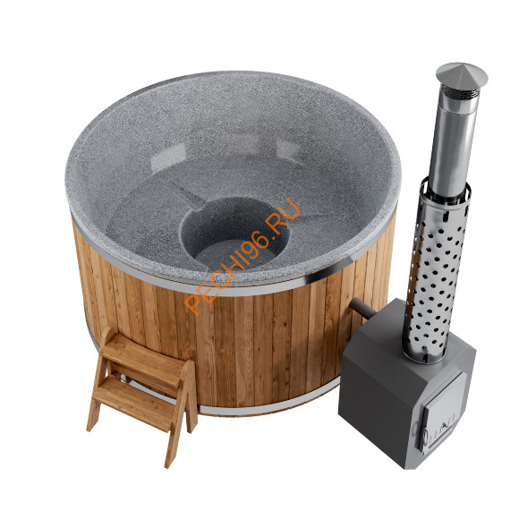 Купель Polarspa ECOLINE LIGHT 195 HOT термососна светлая